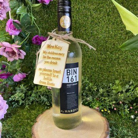 Teachers Wine Bottle Tag