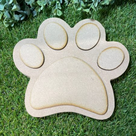 12mm Paw Print