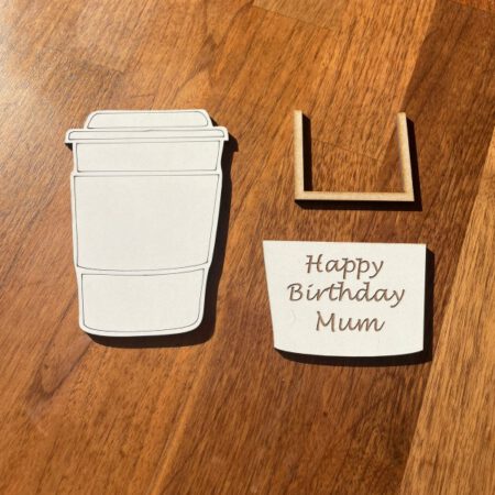 Coffee Cup Gift Card Holder
