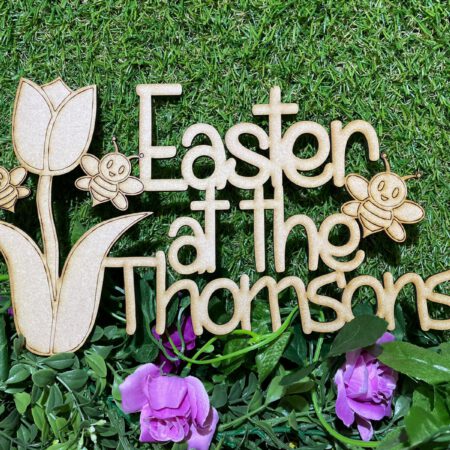 Easter at the Surname Sign