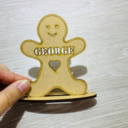 Personalised Gingerbread Man