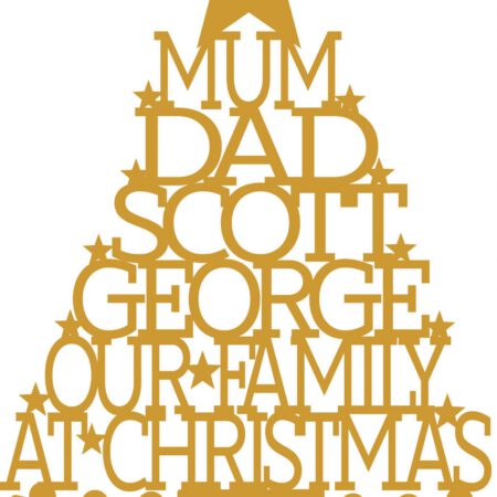 Personalised Christmas Tree