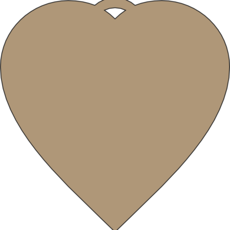 Heart shaped bauble