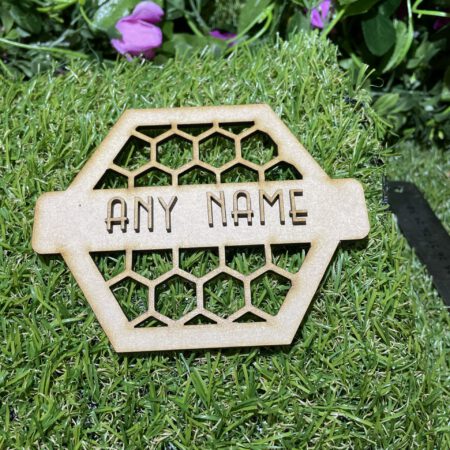 Honeycomb Hexagon with Name