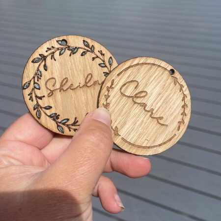 Wedding Place Name Discs