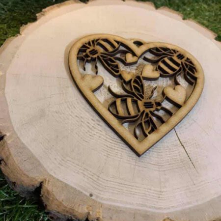 Heart Bee/ Butterfly Bauble