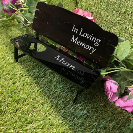 Personalised Acrylic Large Bench
