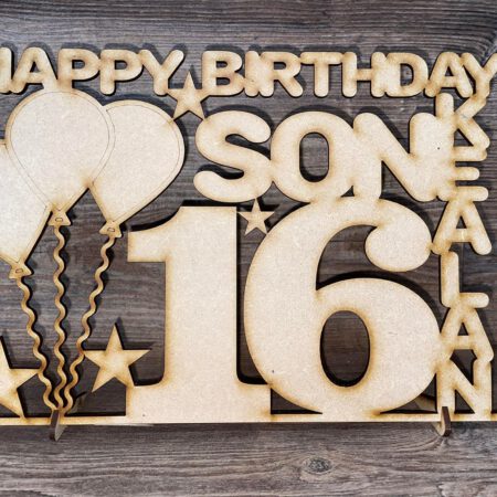 Personalised Birthday Plaque