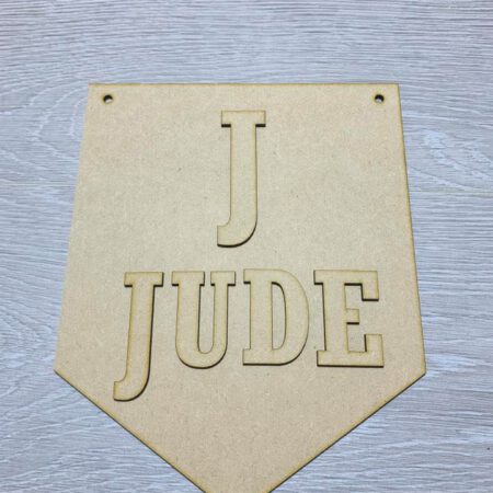 Bunting Name Flag
