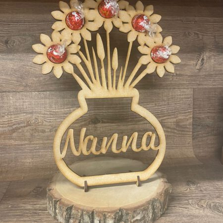 Chocolate Vase Holder