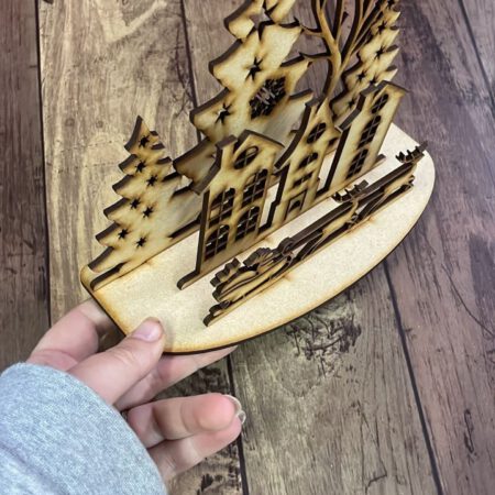 Personalised Christmas Scene