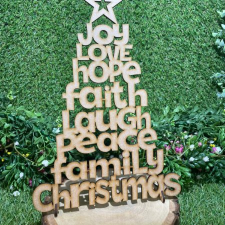 Joy Love Hope Tree