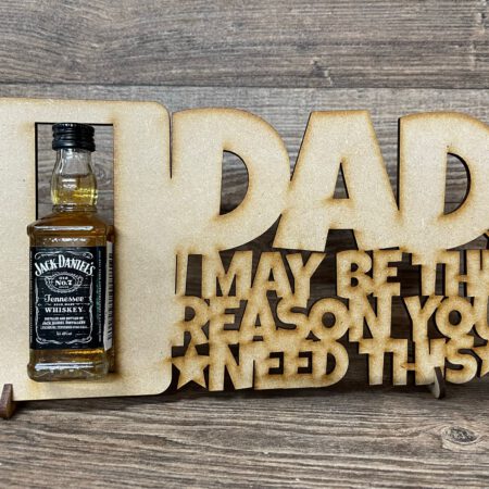 Mini Bottle Plaque