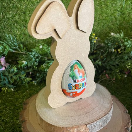 Free Standing Kinder Bunny with Layered Ears
