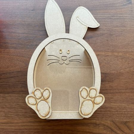 Freestanding Fillable Easter bunny
