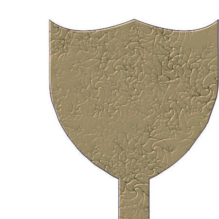 Eyebrow Shaped Paddle