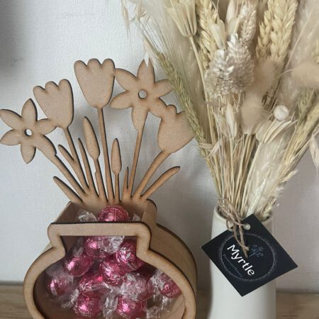 Freestanding Fillable Flower Vase