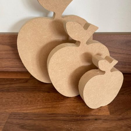 Freestanding Apple Shape