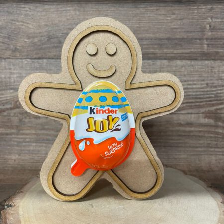 Freestanding Gingerbread Kinder Man