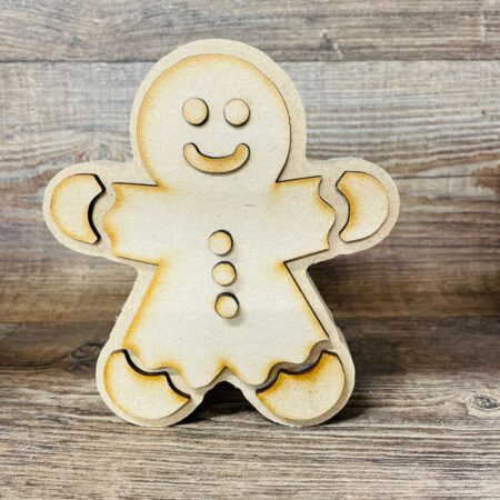 Freestanding Gingerbread man