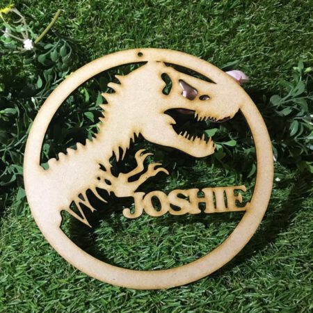 Personalised Name Hoop with Shape