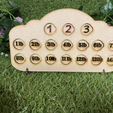 Personalised Weight Loss Plaque