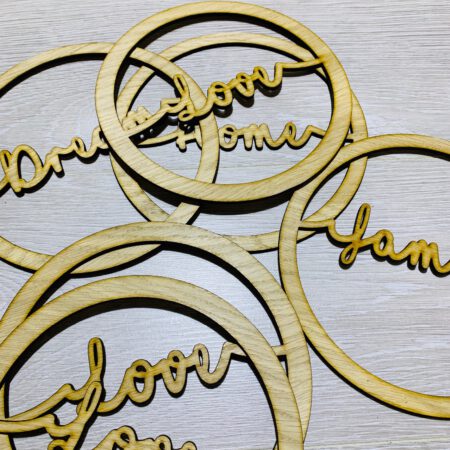 20cm Bespoke Oak Hoop