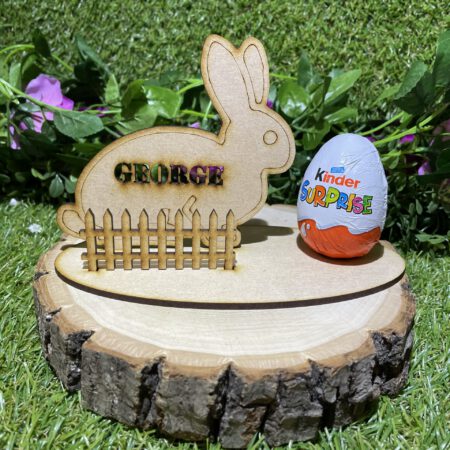 Personalised Bunny Egg Holder