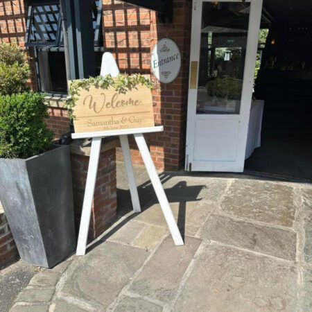 Wedding Welcome Sign