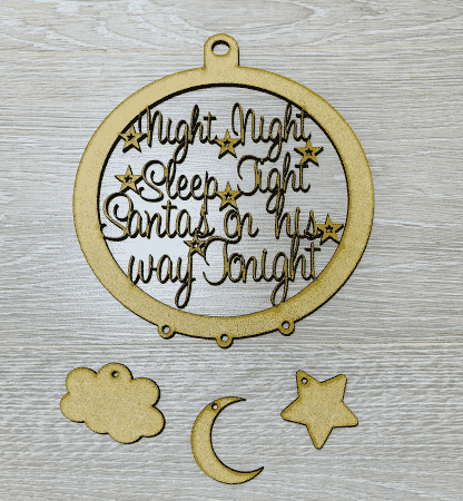 Christmas Santa Dream Catcher