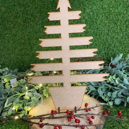 Wooden Slat Tree