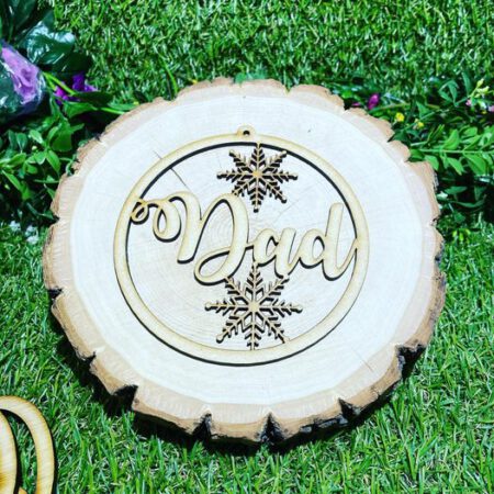 Personalised Snowflake Bauble