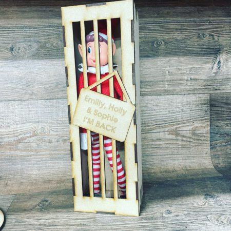 Elf in a Box Standing