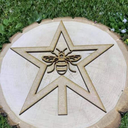 Bee Christmas Tree Topper