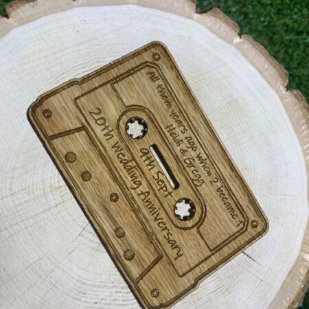 Personalised Retro Cassette Tape