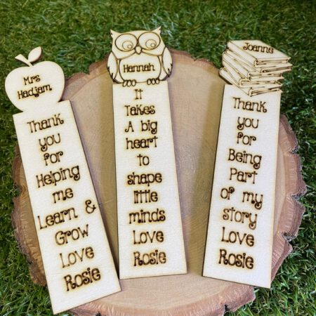 Personalised Teacher Bookmark
