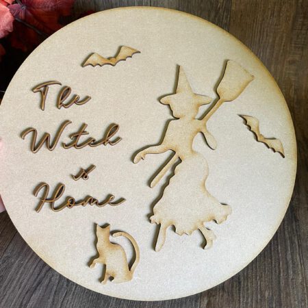 Witch is Home Plaque