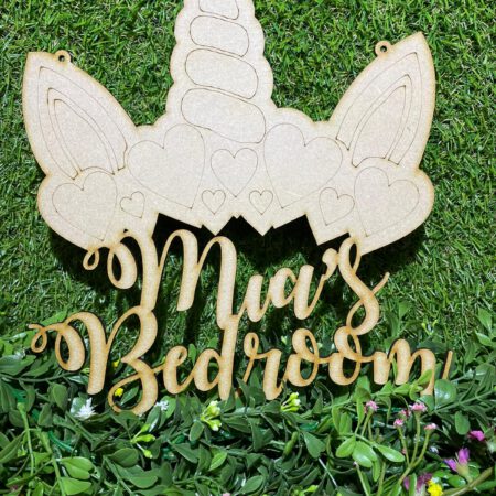 Bedroom Door Sign