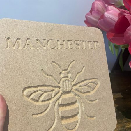 Free Standing Manchester Bee Plaque