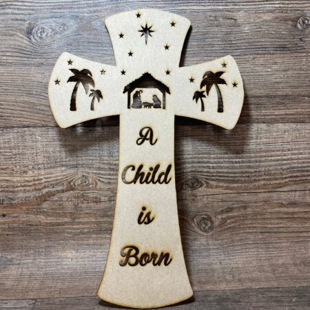 Cross with a Child is Born