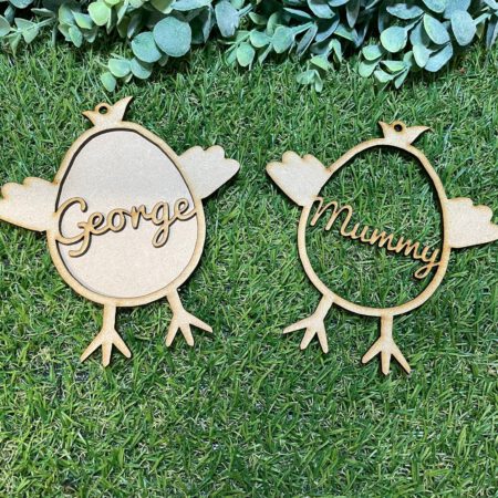 Personalised Easter Chick Hanger