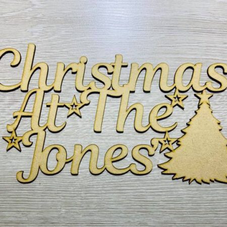 Personalised Christmas at Sign