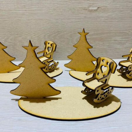 Tree and Rocking Chair Plaque