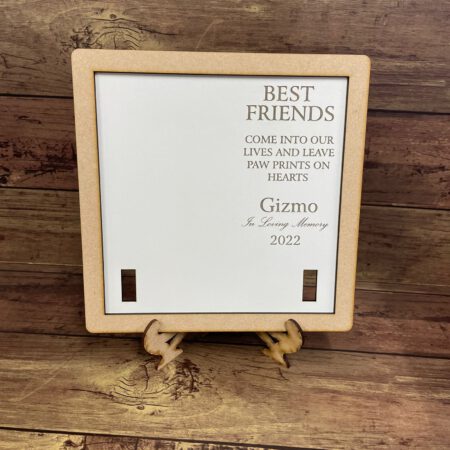 Personalised Dog/Cat Memory Frame