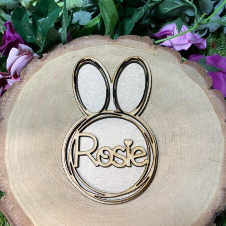 Personalised Layered Bunny