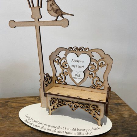 Lamp post Bench Display