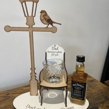 Lamp post Chair Display with hole