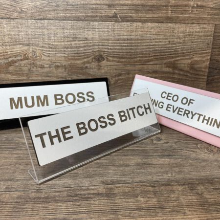 Personalised Office Desk Stand