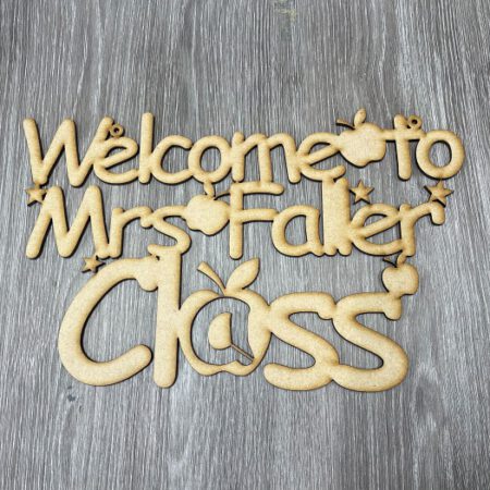 Teachers Door Sign