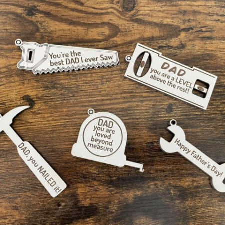 Fathers Day Tool Keyrings
